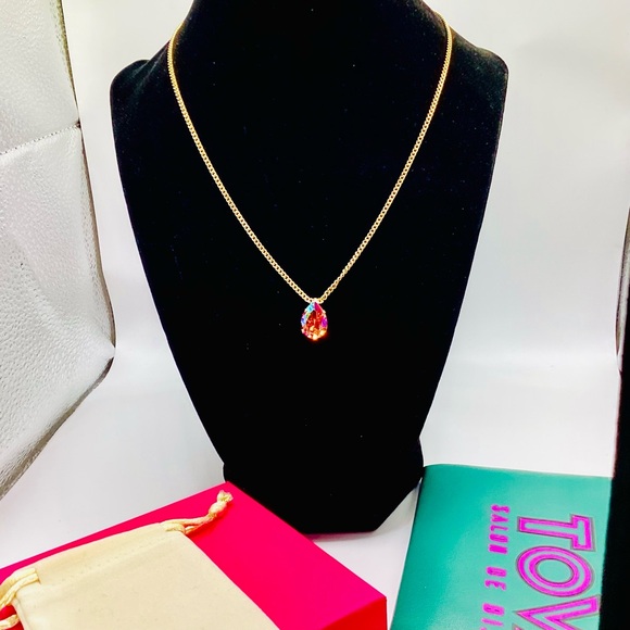 Tova Lumi Necklace in Candy Crush Rose Peach Purple Haze - Picture 11 of 12